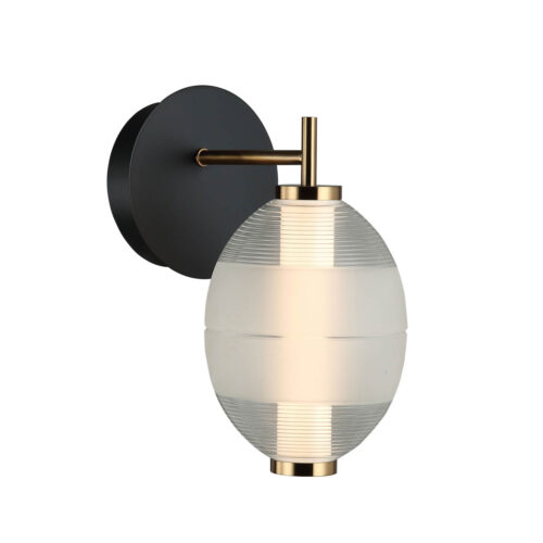 Wall lamp Lux Rinot – LED wall lamp in black