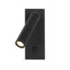 Wall lamp Lux Nova – LED wall lamp in black and aluminum