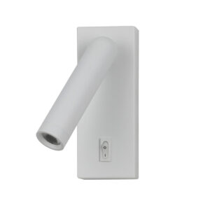 Wall lamp Lux Nova 2.5W – LED wall lamp in white and aluminum