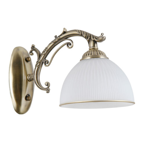 Wall lamp Lux Feneza – LED wall lamp in antique bronze and steel