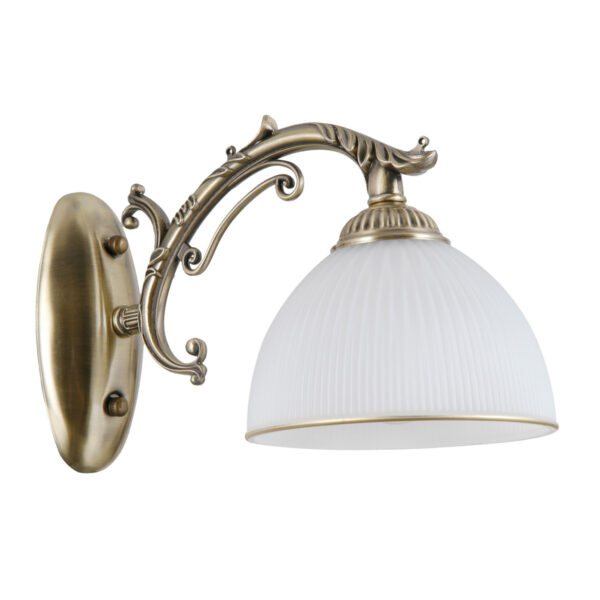 Wall lamp Lux Feneza – LED wall lamp in antique bronze and steel