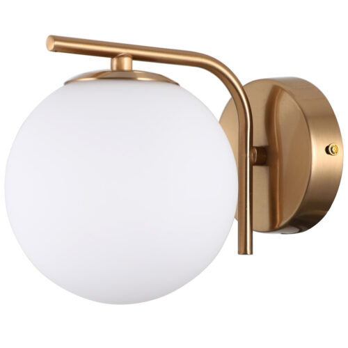 Wall lamp Lux Raddi 5w – LED wall lamp in gold and steel