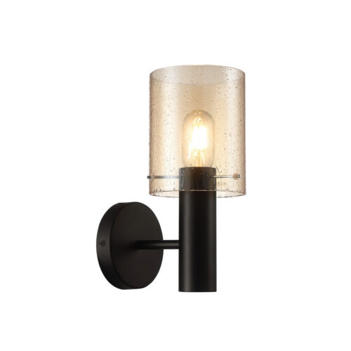 Wall lamp Lux Sardo Rain – LED wall lamp in black and steel