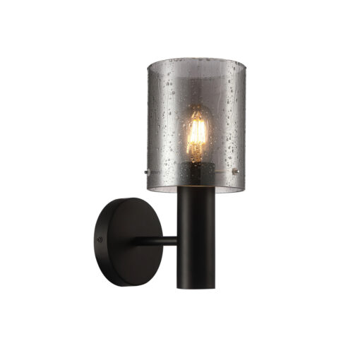 Wall lamp Lux Sardo Rain 40w – LED wall lamp in black and steel