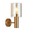 Wall lamp Lux Sardo 40w – LED wall lamp in brass and steel