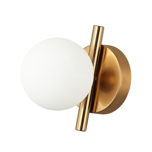 Wall lamp Lux Reverso 25w – LED wall lamp in brass and steel
