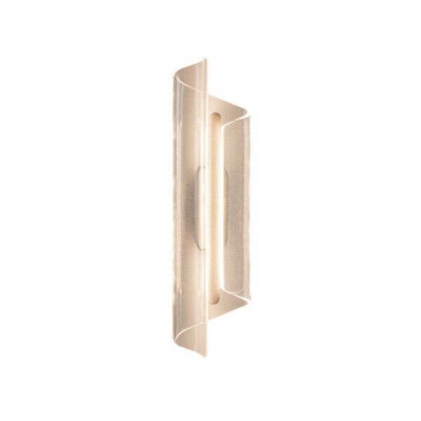 Wall lamp Lux Casel 20w – LED wall lamp in coffee and steel