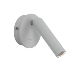 Wall lamp Lux Carda 2.5W – LED wall lamp in white and aluminum