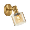 Wall lamp Lux Santia 40w – LED wall lamp in brass and steel