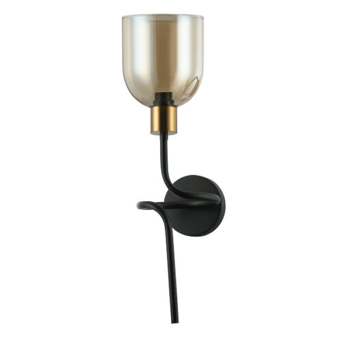 Wall lamp Lux Servio – LED wall lamp in black and steel