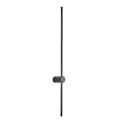Wall lamp Lux Vinto – LED wall lamp in sandblasted black and aluminum
