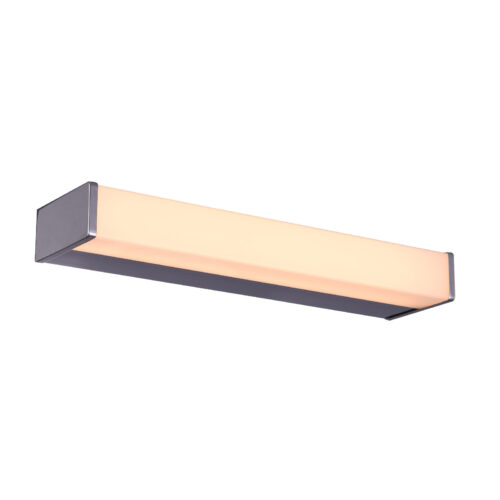 Wall lamp Lux Minoria – LED wall lamp in chrome and aluminium