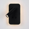 Wall lamp Lux Doria – LED wall lamp in black and aluminum