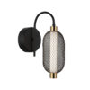 Wall lamp Lux Marco – LED wall lamp in black and steel