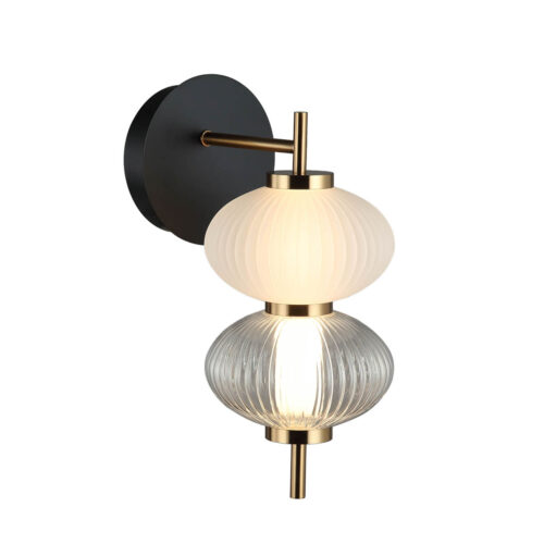 Wall lamp Lux Testa – LED wall lamp in black