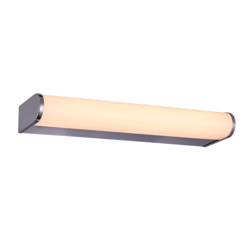 Wall lamp Lux Sanosti – LED wall lamp in chrome and aluminium