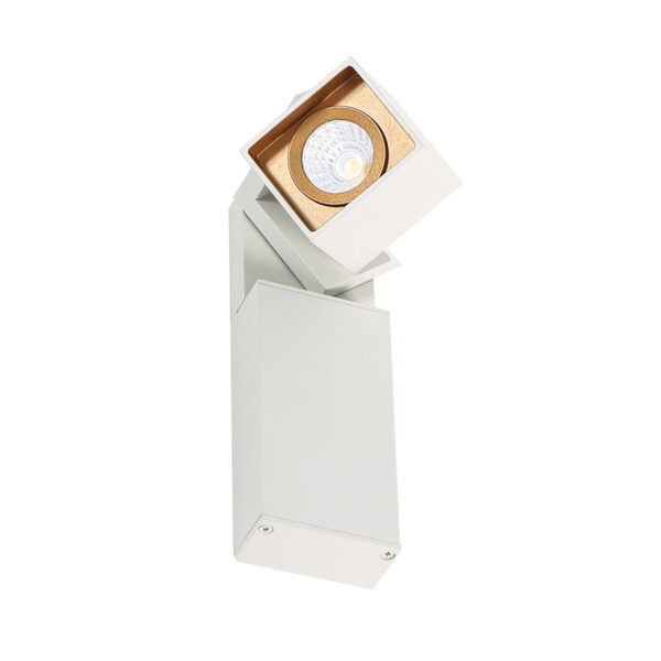 Bedside lamp Lux Aravena White Gold 3000K