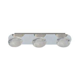 Spotlight Lux Steven – focused LED spotlight in chrome and metal